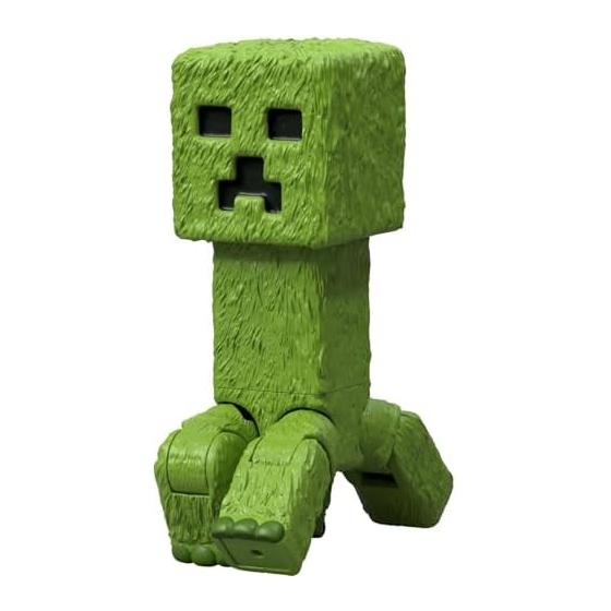 Minecraft The Movie Mattel 4 Inch Action Figure Creeper / Movie 2025 Live Action Game Goods Doll Toy Minecraft [Parallel Import]