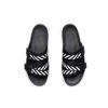 Li-Ning Breathable Slide Sandals Men Footwear Black White AGAR013-3