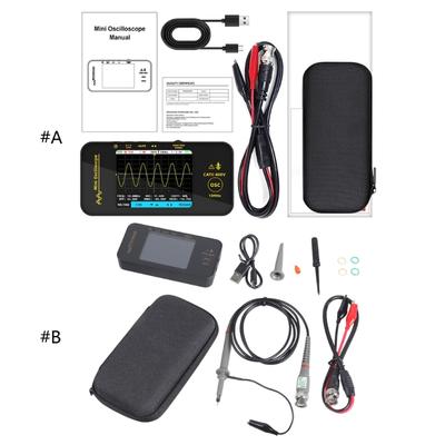 3.2 In   LCD Handheld Digital Oscilloscope 10MHz Bandwidth with Comprehensive Triggering Functions for Multifunction  Use
