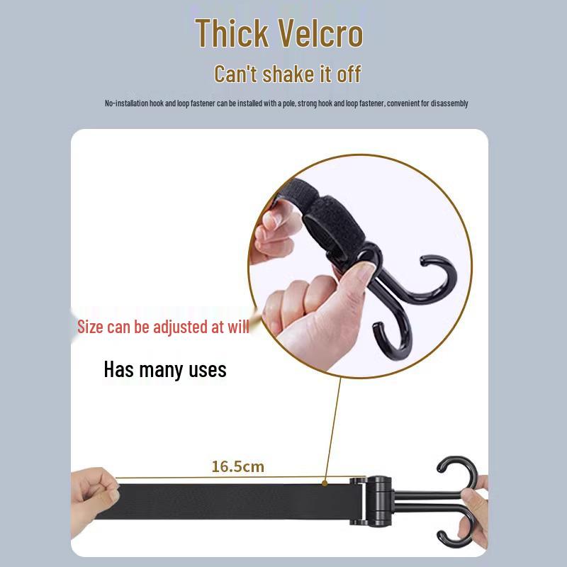Universal No-Punch Multifunctional Hook for Electric Cars & Strollers