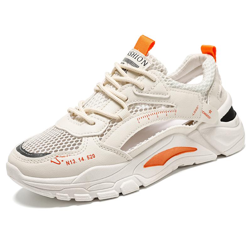 

Женские летние сандалии для скейтбординга, кроссовки для бега, мужские повседневные спортивные сандалии больших размеров 44 бежевый