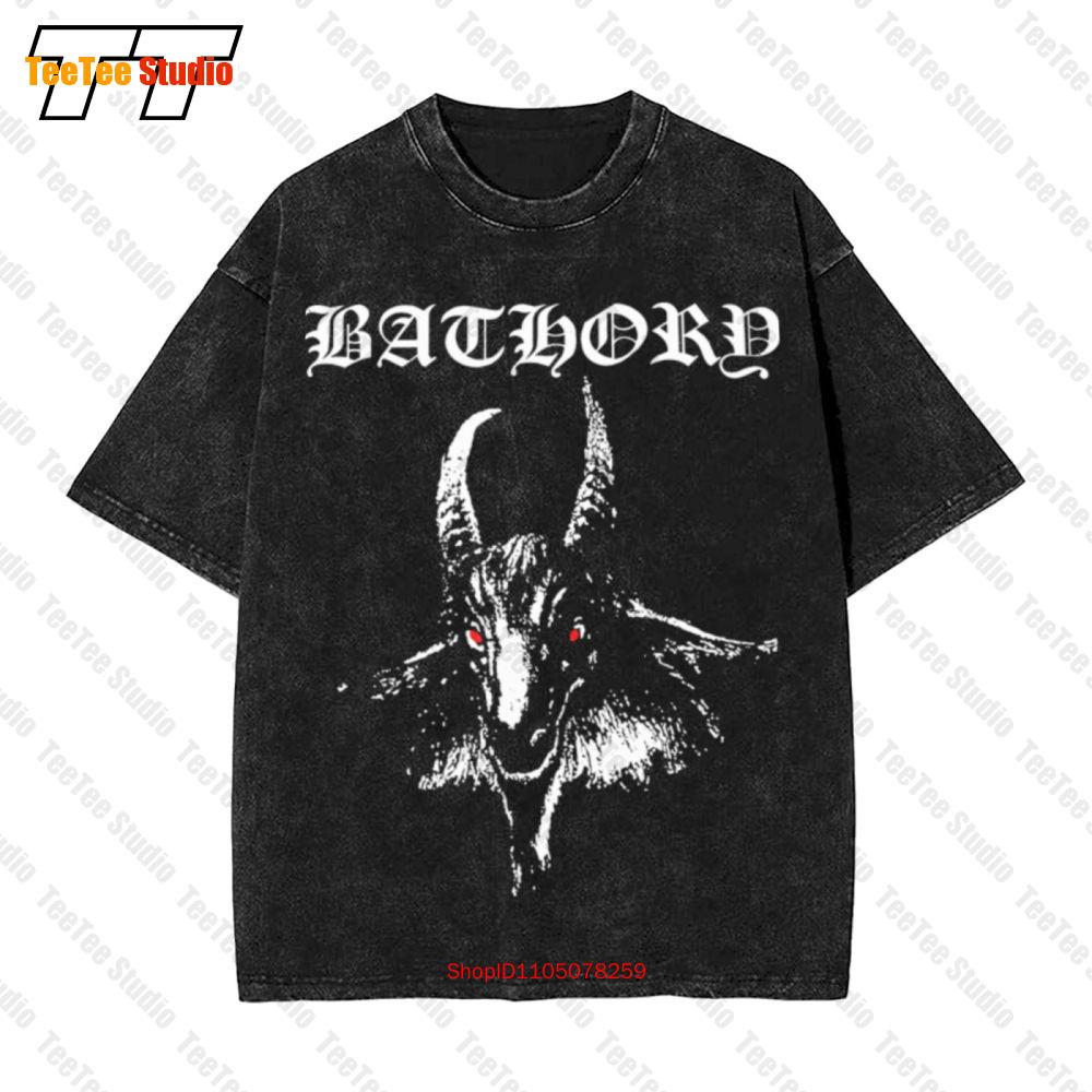 Bathory Goat Bathory Legend Of Black Metal Quorthon Vintage Oversized TShirt TWX S