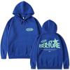 Girls Winter Hoodie Fleece Lined Loose Fit Printed Sweatshirt Streetwear
