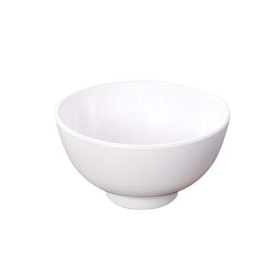 White Melamine Small Bowl Restaurant Small Soup Bowl Plastic Imitation Porcelain Rice Seasoning Bowl