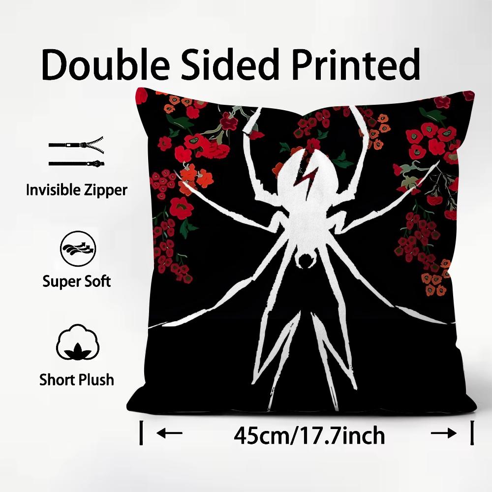 My C-Chemical R-Romance Cushion Cover Premium Comfort Reversible Pillow Cover - Dual - Use Design for Home & Car