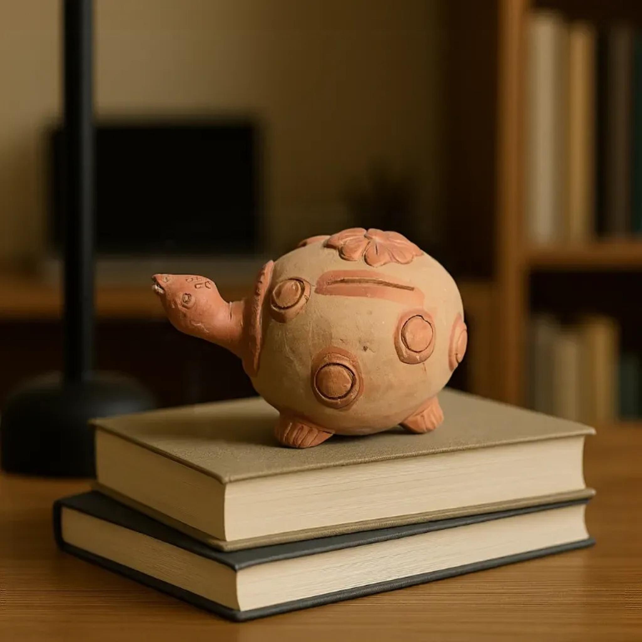 

Terracotta Turtle Piggy Bank