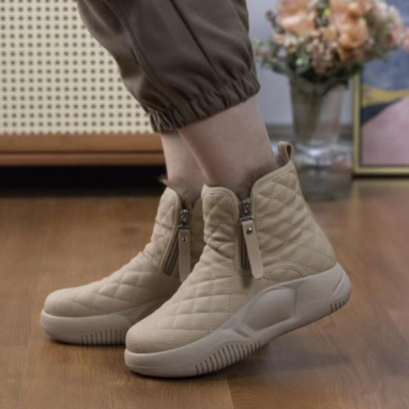 Fashion Thick Bottom Side Chain Warm Comfortable Snow Boots for Women In 2024 Winter New Fashion Casual Casual Short Boots for Women’s