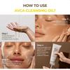 AVCA Blackhead Pure & Deep Cleansing Oil 300ml,Oil Cleanser For Face, Makeup Blackhead Remover, Normal & Oily Skin, Face Pore Cleanser