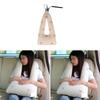Car Travel Cushions Easy to Clean Soft Car Headrest Pillow Embroidered Animal Pattern Pillow Suitable for Kids & Adults