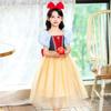 2024 New June 1st Children's Day Girls' Performance Dress Snow White Butterfly Mesh Bubble Sleeve Dress