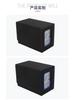Dual Compartment Game Card Storage Box for 160+ Double Sleeved Cards - Fits Werewolf, Pokemon TCG, Ultraman Decks