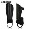 Loogdeel 1 Pair New Soccer Shin Guard with Ankle Protector and Adjustable Straps Football Protective Gear for Kids Youth Adults 1