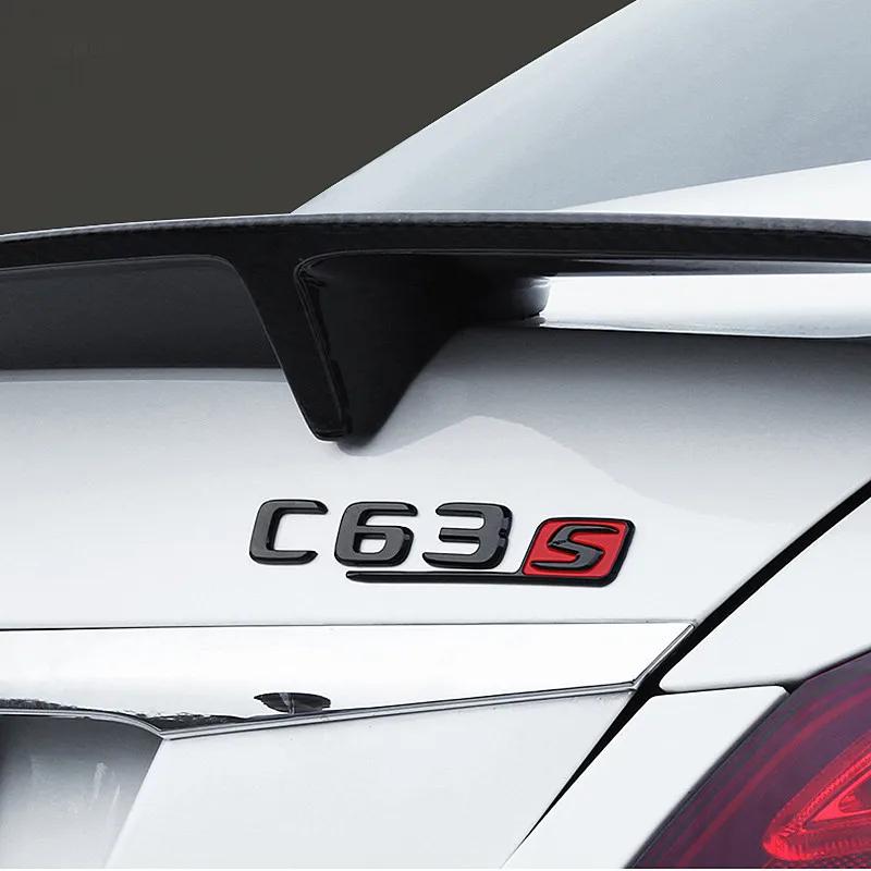 ABS For Mercedes Benz A35 45 43 AMG W177 W176 A35 A45 A45S TURBO 4MATIC Car Trunk Letters Emblem Badge Logo Stickers Accessories Iii1