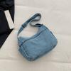Denim Bag Women's Shoulder Bag Large Capacity Commuter Crossbody Bag