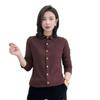 This Double-sided German Velvet Warm Top Is A Versatile and Slimming Shirt for Women in Autumn and Winter. Pair It with A Fashionable Base Layer