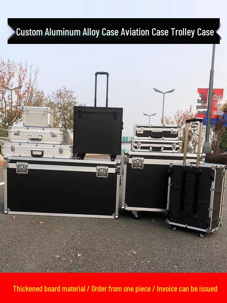 

Aluminum Alloy Aviation Equipment Case for Instruments and Displays Foam Lined with Groove