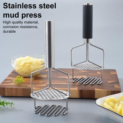 Double-layer Potato Masher Manual Potato Press Wavy Pressure Ricer Crusher Kitchen Tools