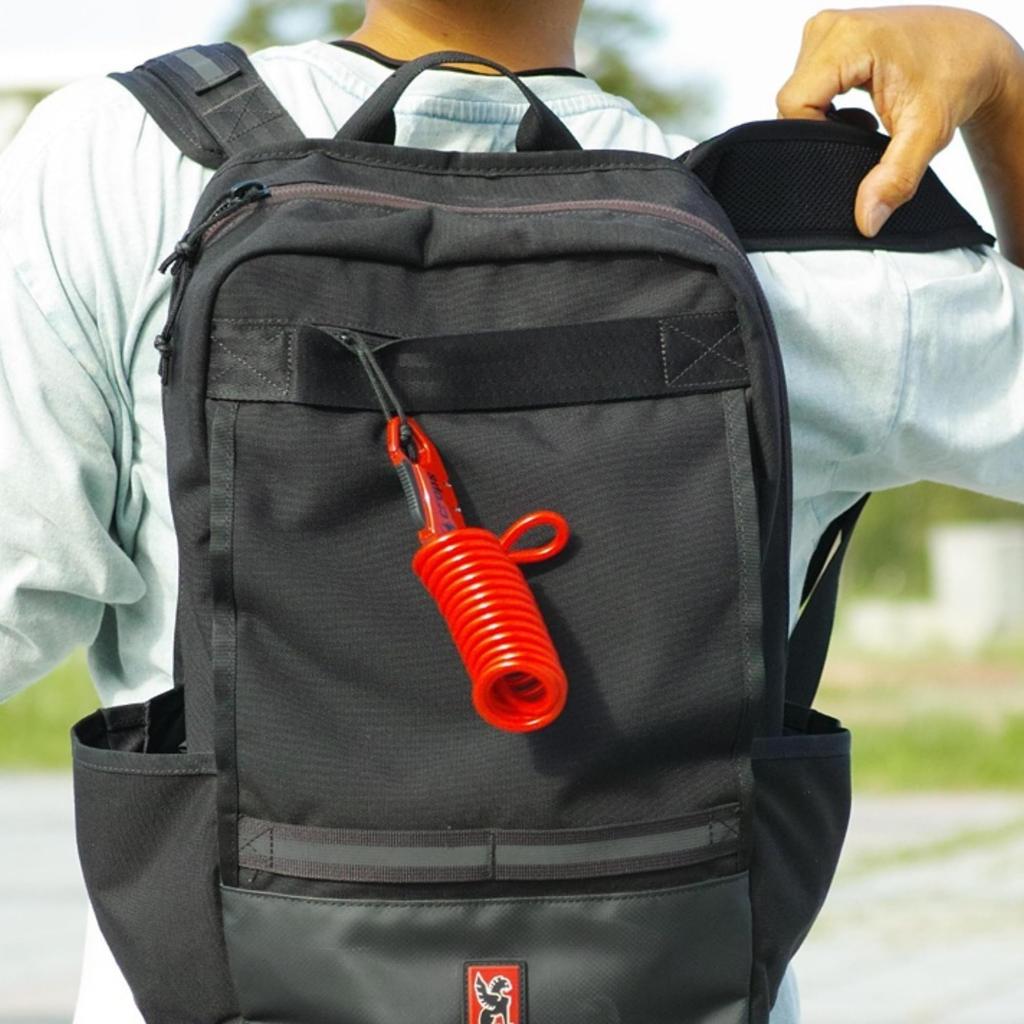 Crops Wire Lock 5mm X Q5-COCON 1800mm, 3-Digit Dial, SPD09-CCN-01 (Black)