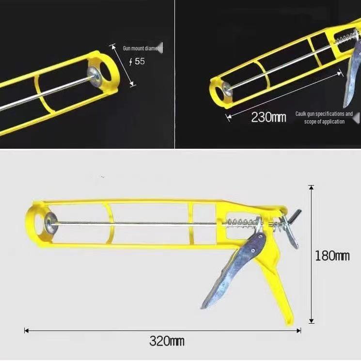 995 Soft Seam Filler Structural Adhesive Gun with Automatic Cut-off and Manual Pressure