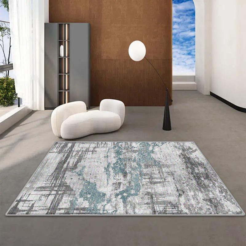 

Nordic Abstract Carpet 200x300 Light Luxury Living Room Rugs Easy Clean Non Slip Bedroom Floor Mats Large Area Decor 60*90cm
