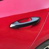 4x Carbon Fiber ABS Exterior Door Handle Cover Trims For Kia Stinger 2018-