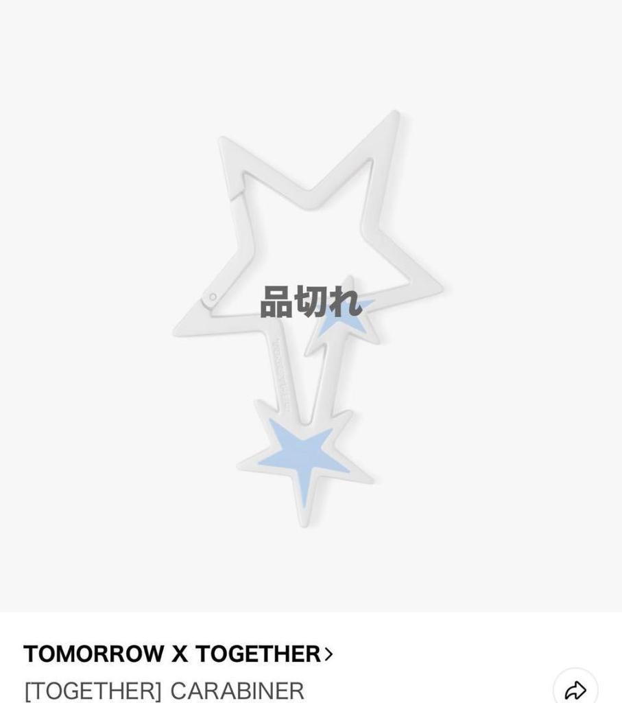 [USED] TXT Carabiner *Purchased at Korea POPUP* Officially Sold Out