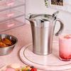 750ml Double Insulated Gravy Boat with Lid Stainless Steel Gravy Sauce Jug kitchen organizer accessories for Restaurant home