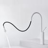 White Pull-out Bathroom Basin Faucet Brass Simple Pull Out Rotary Hot And Cold Mixed Water Sink Tap Black Kitchen Basin Faucet