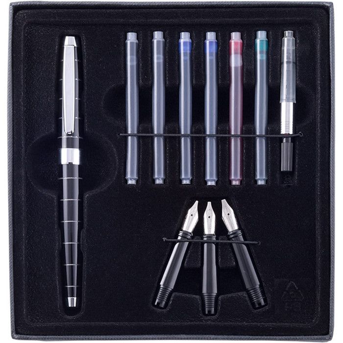 Kaligrafická sada - Cretacolor - 11 kusů - 3 pera - 6 kazet - Návod v ceně