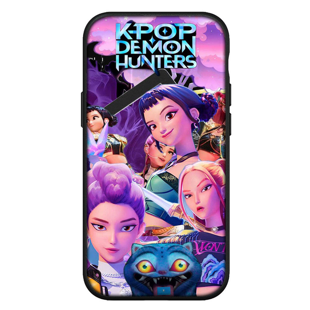 Pro Samsung Galaxy S25 S24 S23 S22 Ultra FE Plus A17 A37 A57 A56 A55 A06 A16 A15 A36 A26 A35 A05 A25 A54 A34 Pouzdro X Zoey KPop Demon Rumi Hunters Mira