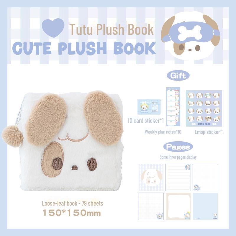 RosyPosy Tutu Cozy Plüsch-Notizbuch: Heilung und Trost für Studenten