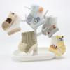 Six-Fingered Children's Summer Crystal Socks: Thin Princess Baby and Girl Student Boat Socks