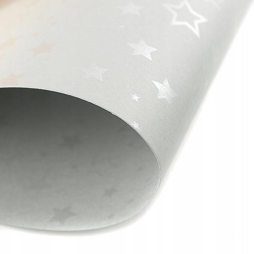 KARTON OZDOBNY STARS SREBNY 220G/M2 (20) 8532