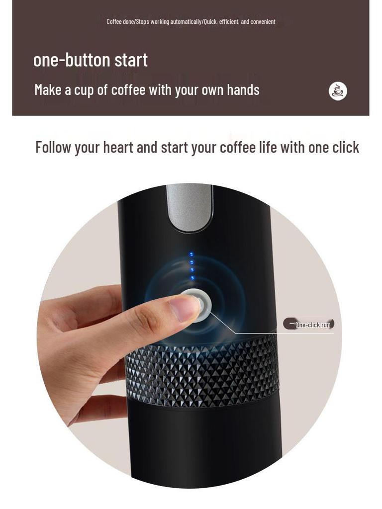 Portable Wireless Auto K-Cup Coffee Maker for Outdoors