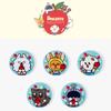 TXT PPULBATU Hey! APPUL Embroidery Can Badge