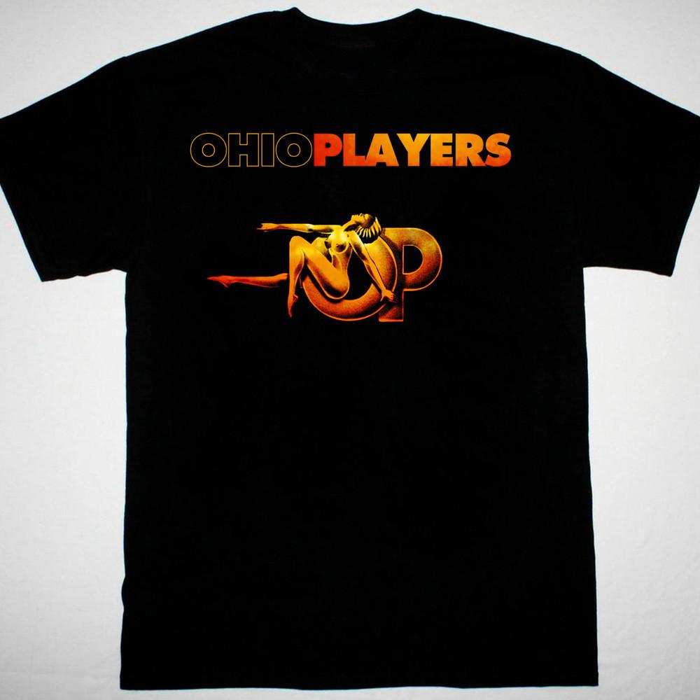 Vtg Ohio Players Band Heavy Cotton Black All Size Unisex Tee Shirt UR079 Unisex T-Shirt S