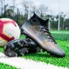 High-top Sock Mouth Football Shoes Men's Long Nail Children Youth Competition Sneakers Football Boots For Kids