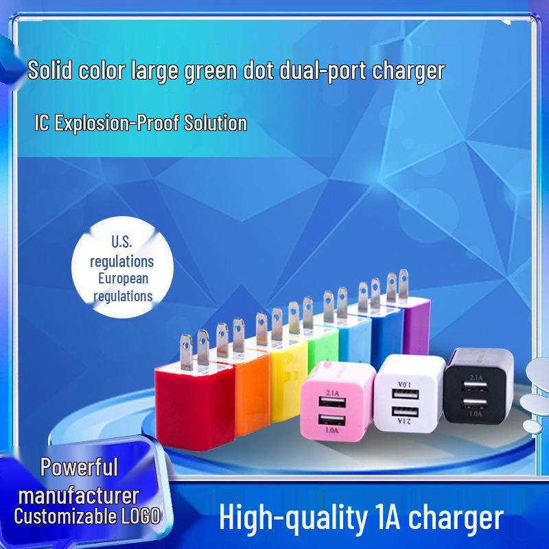 

Green Dot Dual USB Charger 2.1A for Xiaomi & Android Phones Universal білий