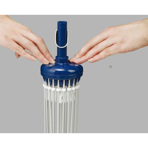 Twinmall Aluminum Clothes Drying Hanger for Parasols, Navy, 44cm Tall, BEILU BE-08N