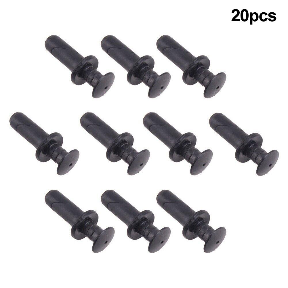 Clips Nylon & Santoprene Rubber Retainer Rivet 20pcs