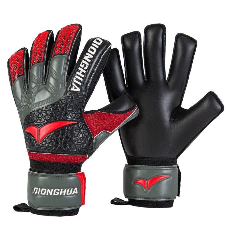 

4 мм латексные вратарские перчатки, защита пальцев, утолщенные футбольные вратарские перчатки, профессиональные футбольные вратарские перчатки 10