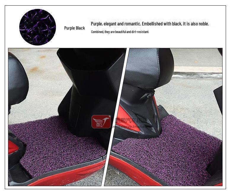 Compatible Lynx Land Rover 8th Gen BWS-R150cc Scooter Leather Footrest Pad.