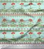 Soimoi Cotton Cambric Fabric Leaves & Floral Artistic Print Fabric by the Metre 42 Inch