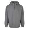 Urban Classics Mens Zip Neck Hoodie