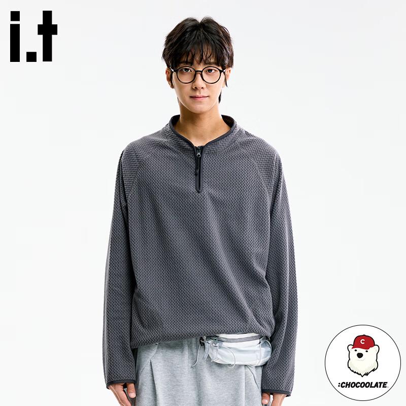 

Men s Japanese Retro Zip-Up Sweatshirt M