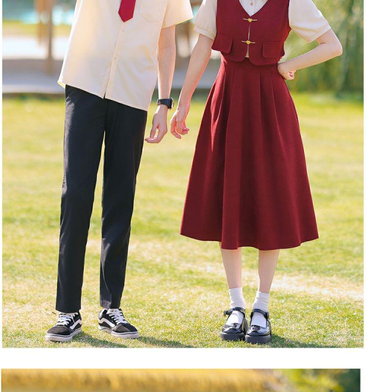 Middle School Summer Academy JK Style Red Dress - Chorus Performance Costume