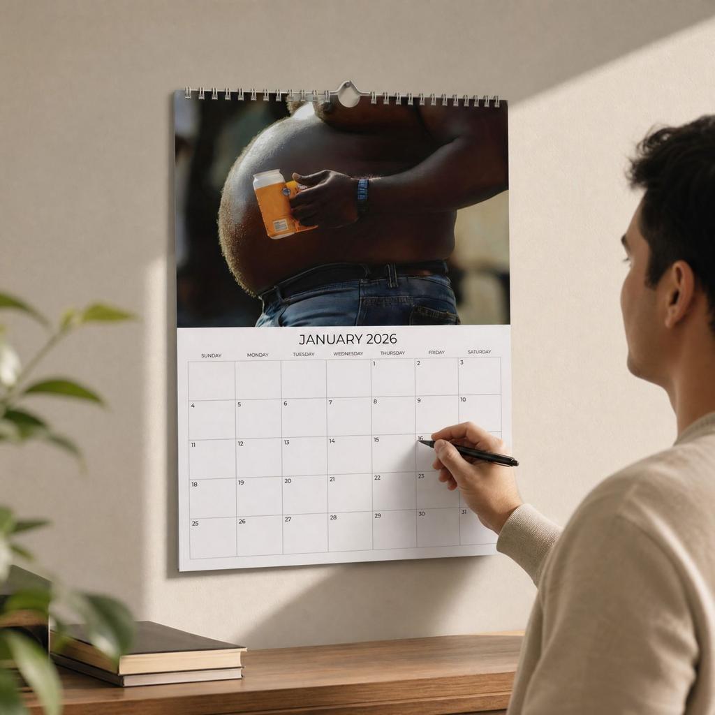 Wall Calendar - Funny Monthly Humor Calendar for and Husband - Lover Gift Idea for Home
