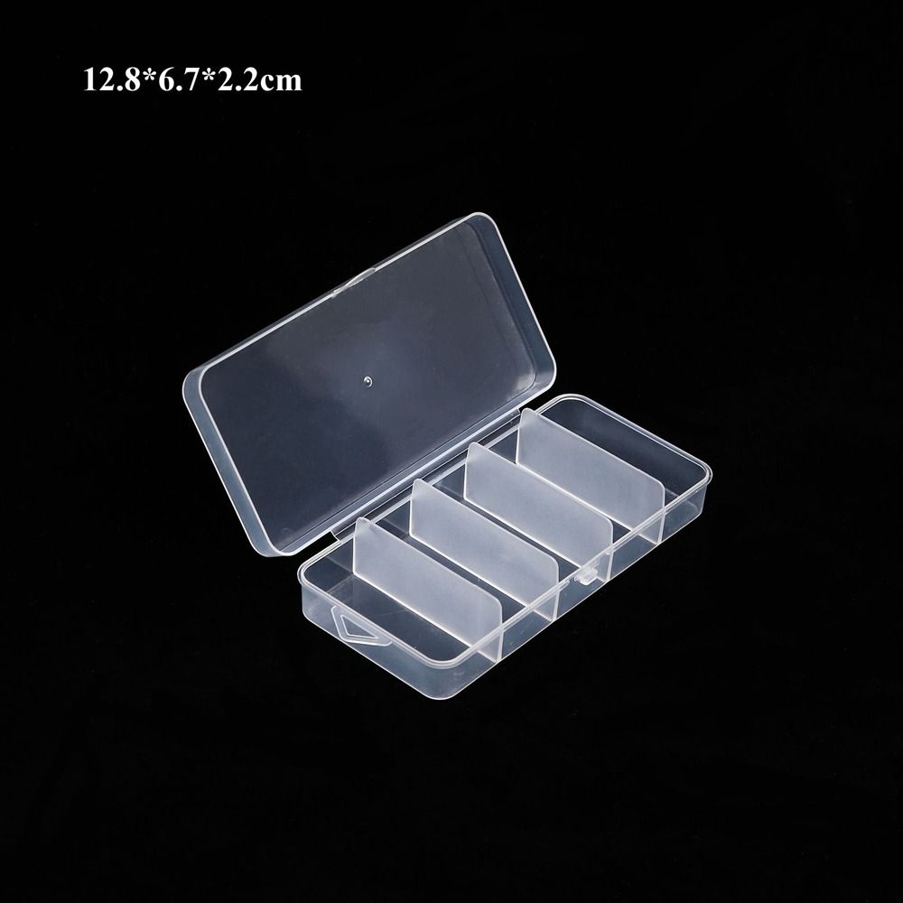 Portable Jewelry Tool Storage Box Container Ring Electronic Parts Screw Beads Organizer Plastic Case Fishing Tools Accessories