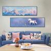 Fantasy Bedside Jednorožec Zasněný plakát a obrazy na plátně Nodic Style Wall Art Plakáty do obývacího pokoje Ložnice Galerie