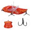 15.5g Bionic Cicada Lures 7.5cm Fishing Baits Durable Artificial Fishing Lures  Lake Fishing